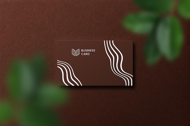 Luxury and creative business card mockups