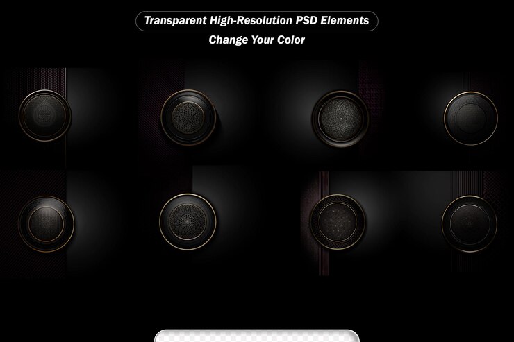 PSD luxury dark background design vector illustration for website poster brochure