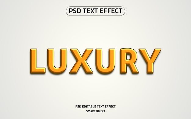 Luxury editable gold text effect logo mockup