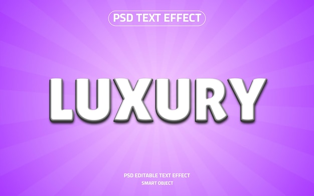 Luxury editable text effect logo mockup