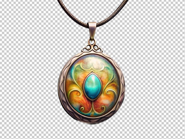 PSD luxury glass beads pendant