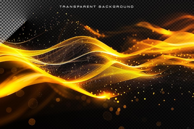 luxury golden particles background