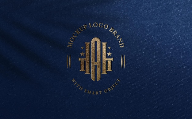 Luxury logo mockup