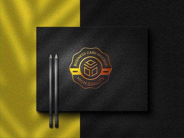 luxury logo mockup