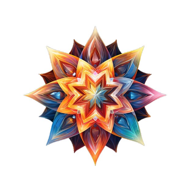 Luxury mandala vector icon image