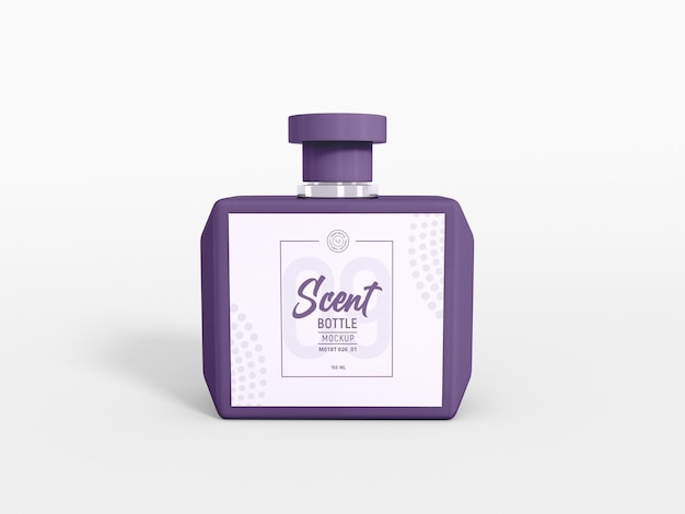 Luxury Perfume Scent Spray Bottle Branding Mockup