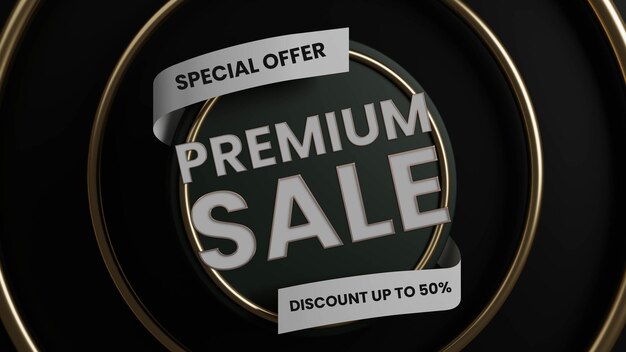 PSD distintivo di vendita premium di lusso