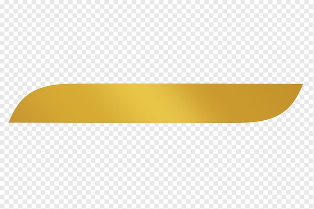 luxury ribbon text box blank gold element golden ribbon element design template transparent