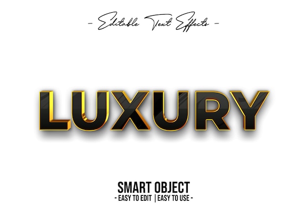 PSD luxury-text-style-effect