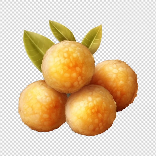 PSD lychee op wit