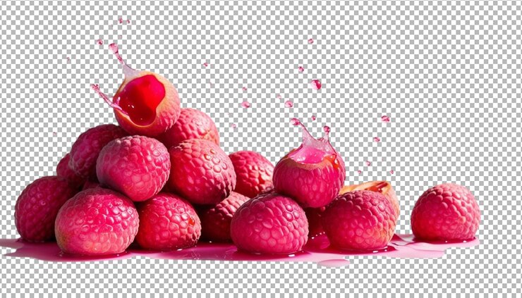 PSD lychee splash refreshing sweet summer delight