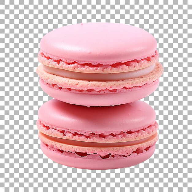 PSD macaron on transparent background