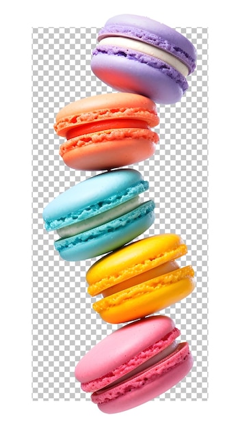 Macarons Psd Bez Tła