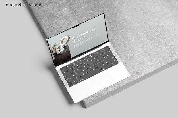 PSD mockup di schermo per laptop macbook