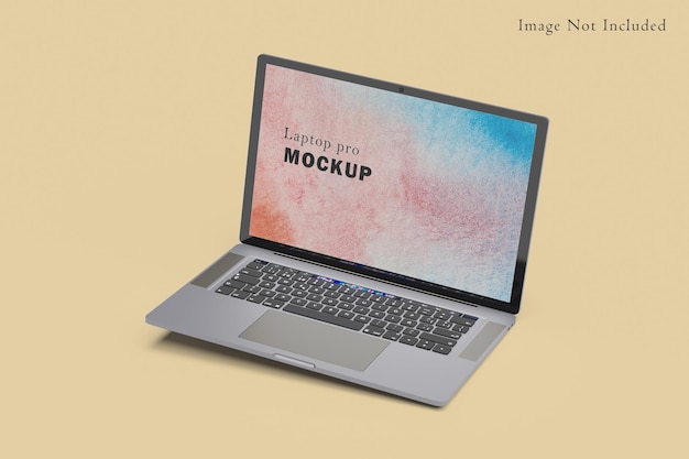 Macbookproのモックアップ