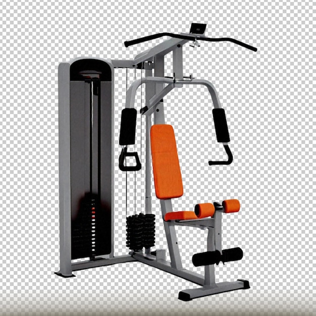 a machine with an orange handle is shown with the words quot gym quot on the side