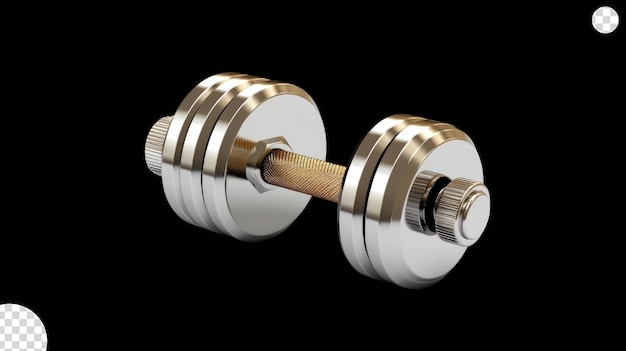 PSD a macro pair of dumbbells png transparent