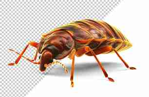 PSD macro view of a bed bug