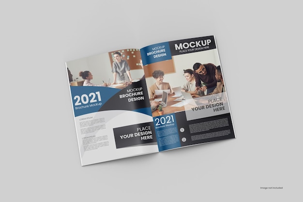 Magazine and Brochure Mockup A4