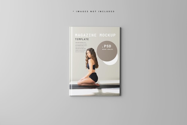 Magazine cover mockup