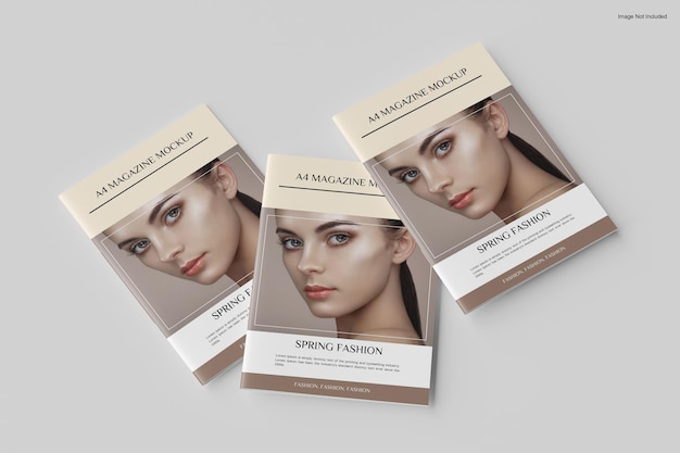 Magazine Katalog A4 Mockup