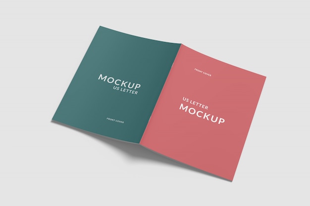 Modello di rivista mockup