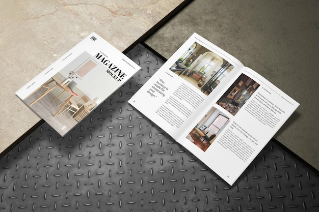 PSD magazine mockup v2