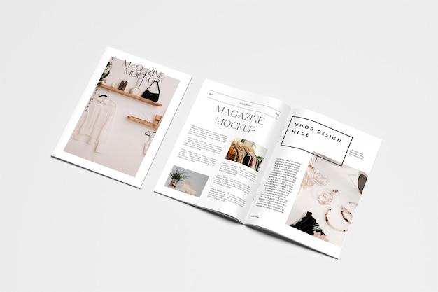 PSD magazine mockup