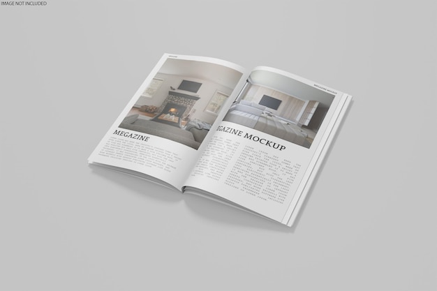 magazine mockup