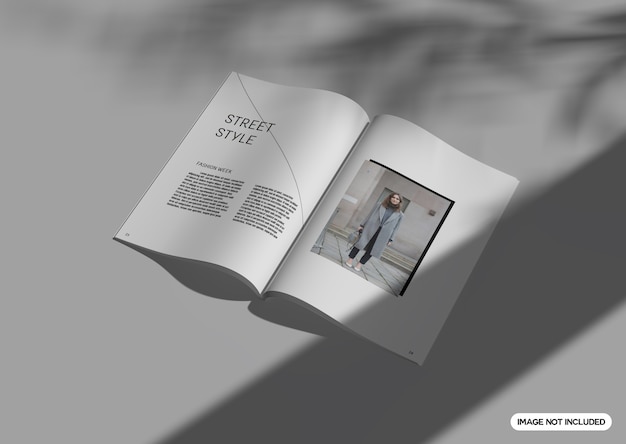 Magazine mockup