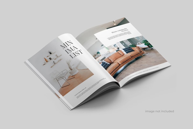 PSD magazine mockup