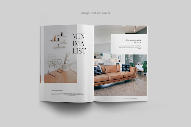 Magazine mockup