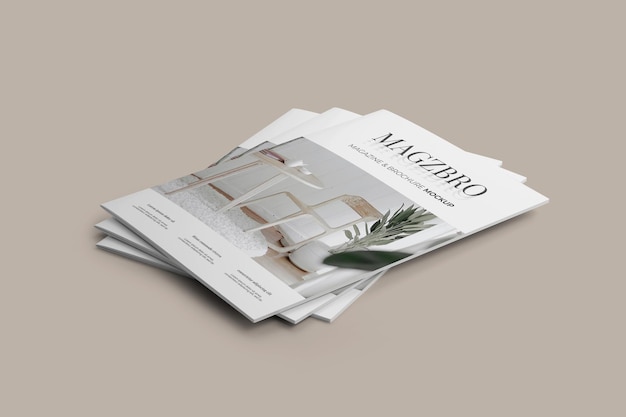 Magazine mockup