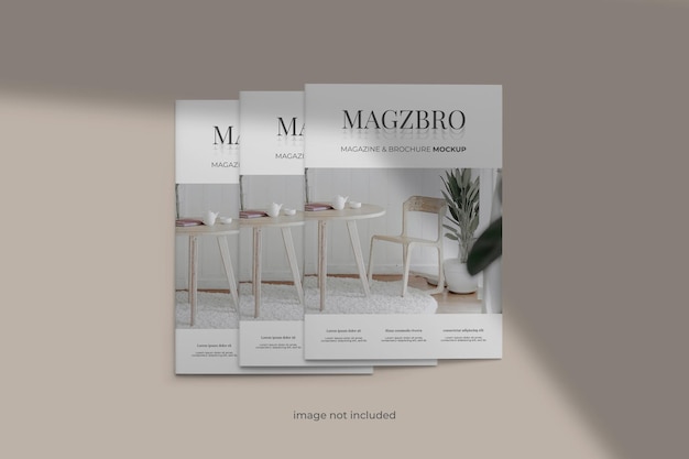 Magazine mockup