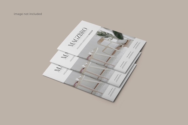 Magazine mockup