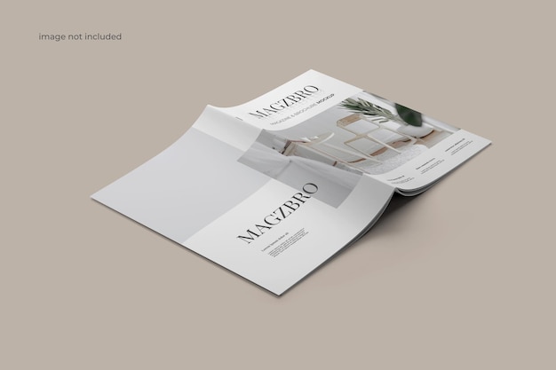 Magazine mockup