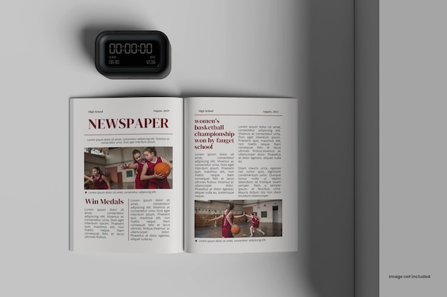 PSD magazine mockup