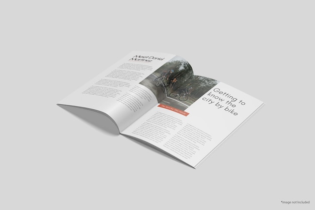 Magazine mockup