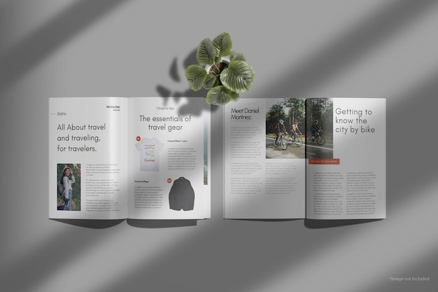 PSD magazine mockup