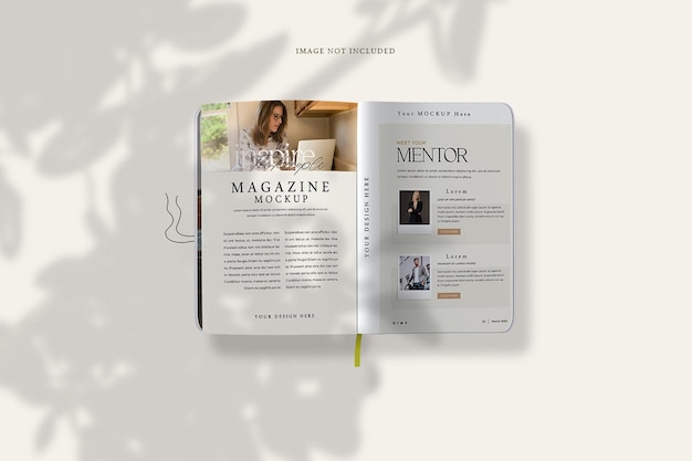 Magazine mockup