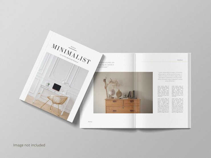 Magazine mockup