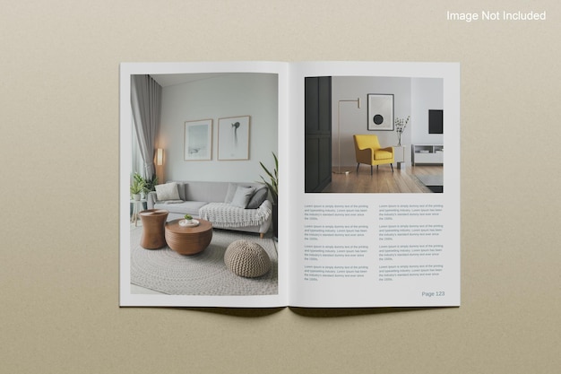 PSD magazine mockup