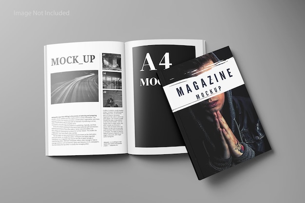 Magazine mockup