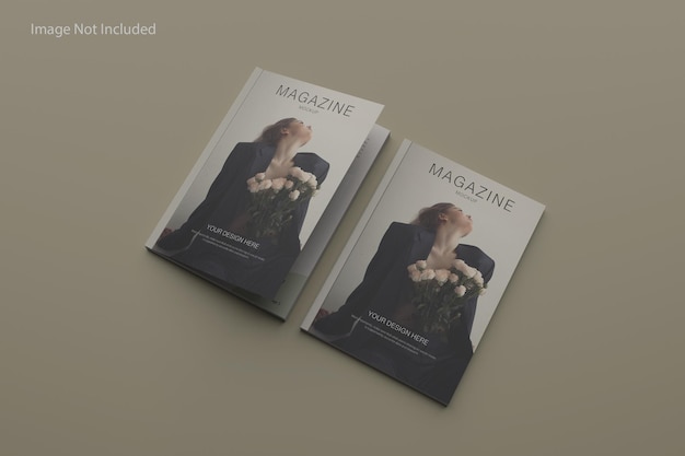 PSD magazine mockup