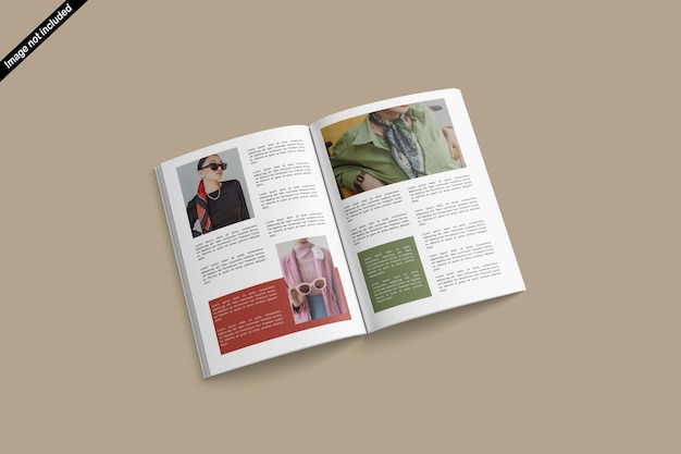 Magazine mockup