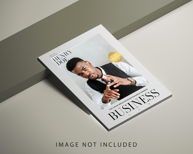 PSD magazine mockup