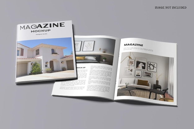 PSD magazine mockup