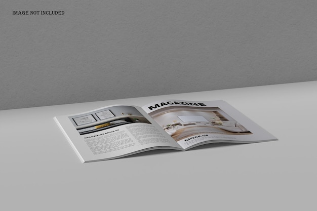 Magazine mockup