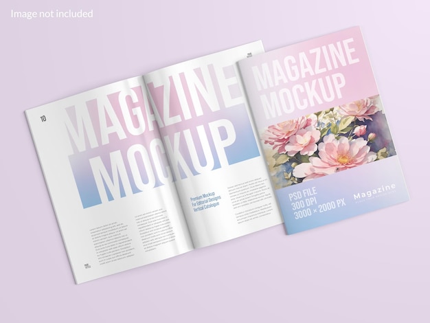 Magazine mockup