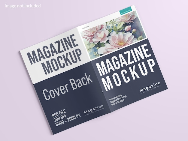 Magazine mockup